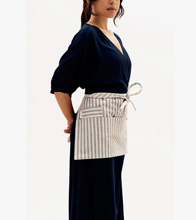 Striped Waist Apron