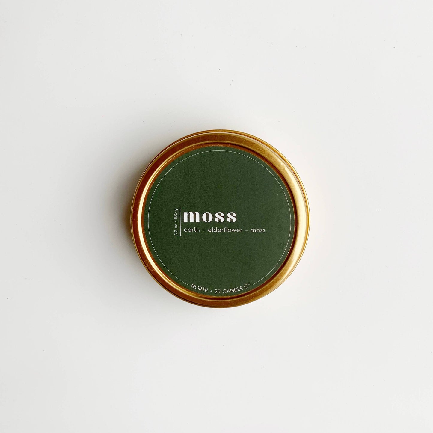 Moss Travel Candle
